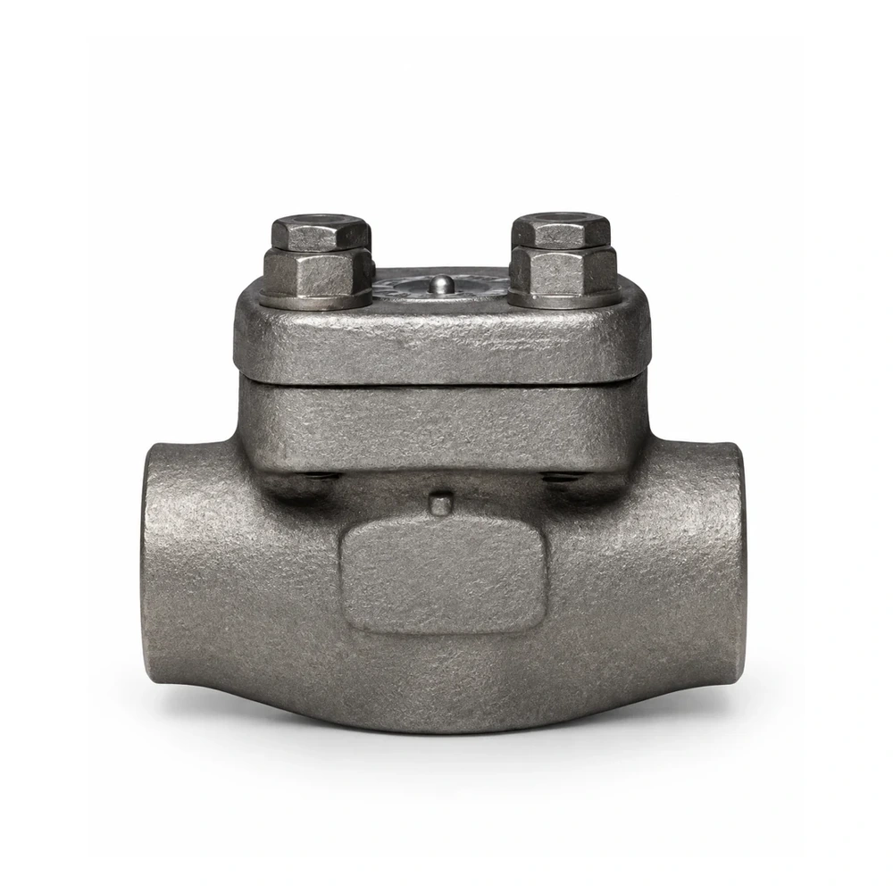 Horizontal check valve, full port
