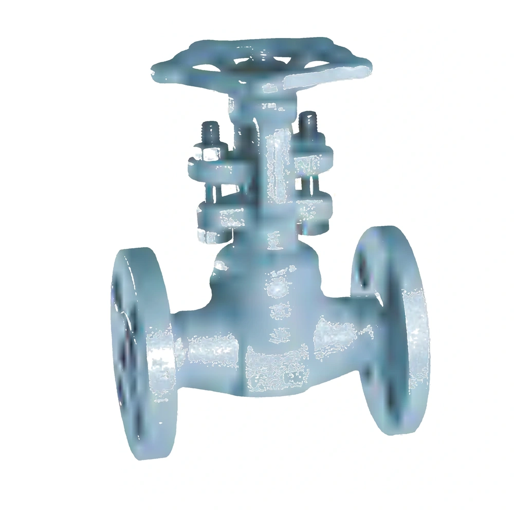 Forged steel flanged gate valve