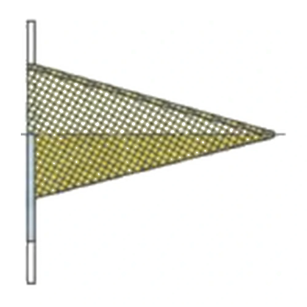 Temporary cone strainer