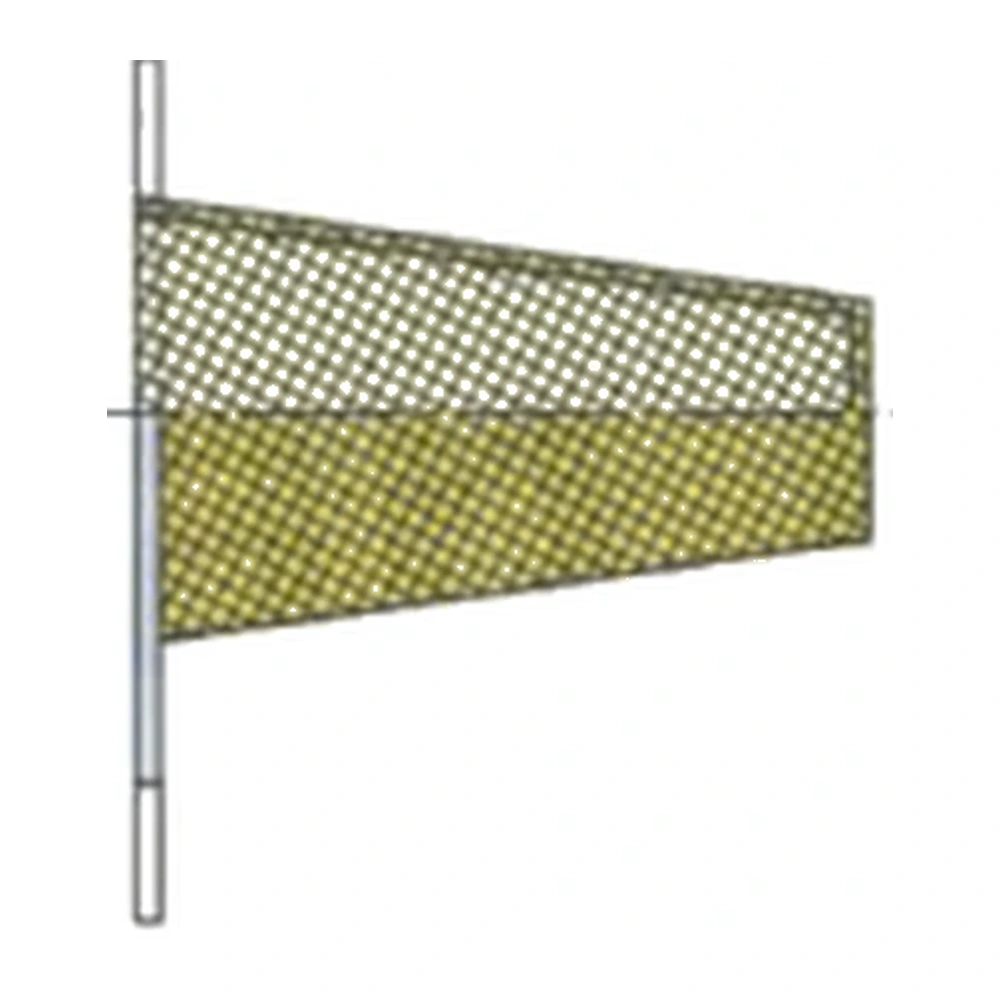 Temporary truncated-cone strainer